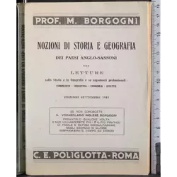 Nozioni di Storia e geografia dei paesi anglo-sassoni