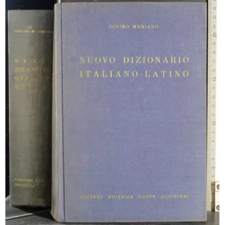 Nuovo dizionario italiano-latino