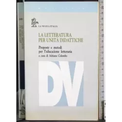 la letteratura per unità didattiche
