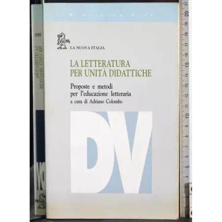la letteratura per unità didattiche
