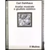 Analisi musiicale e giudizio estetico