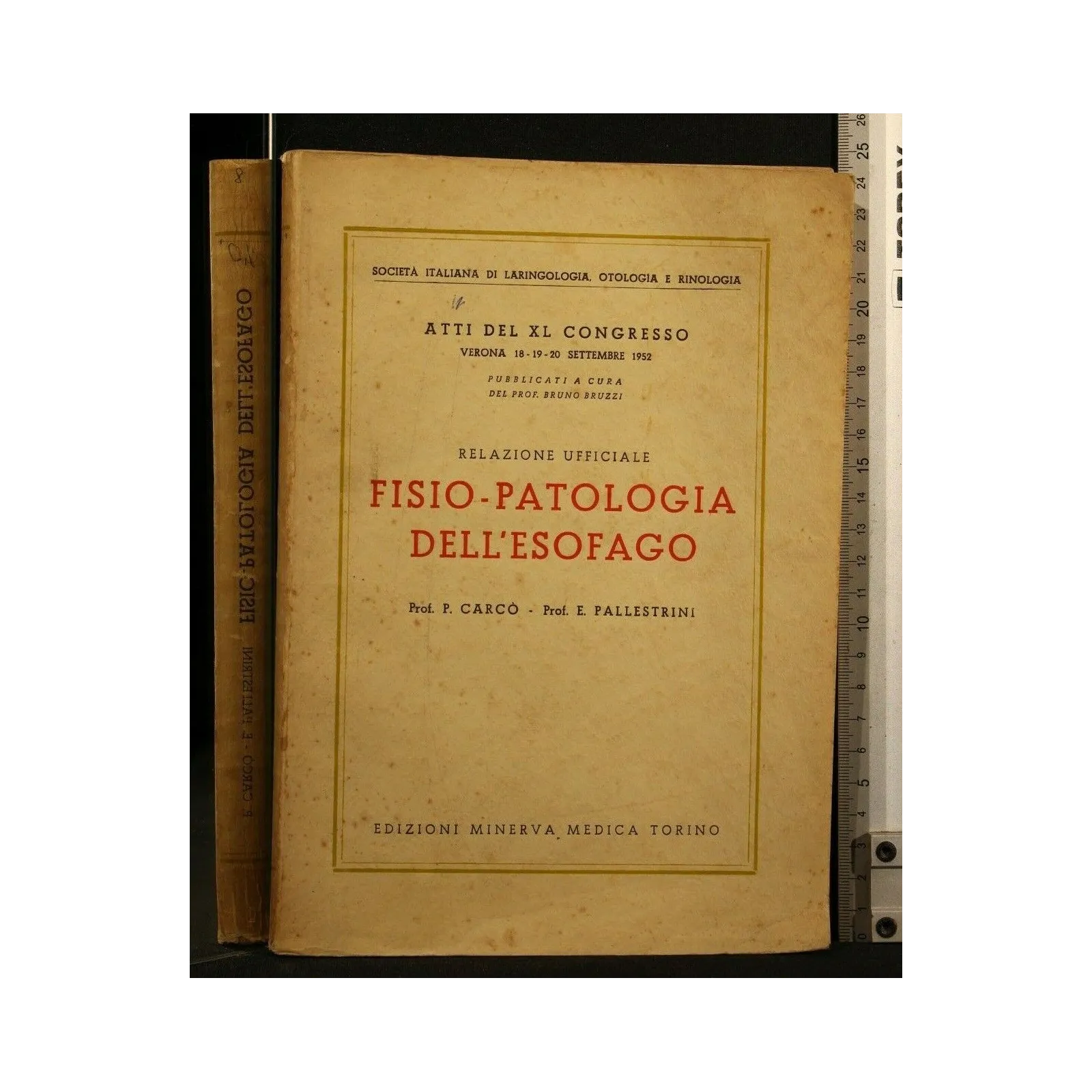 ATTI DEL XL CONGRESSO RELAZIONE UFFICIALE FISIO-PATOLOGIA