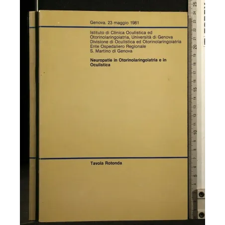NEUROPATIE IN OTORINOLARINGOIATRIA E IN OCULISTICA 23 MAGGIO