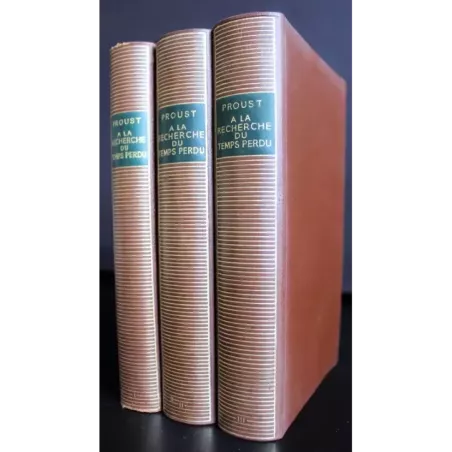 A la recherche du temps perdu. 3 Volumi