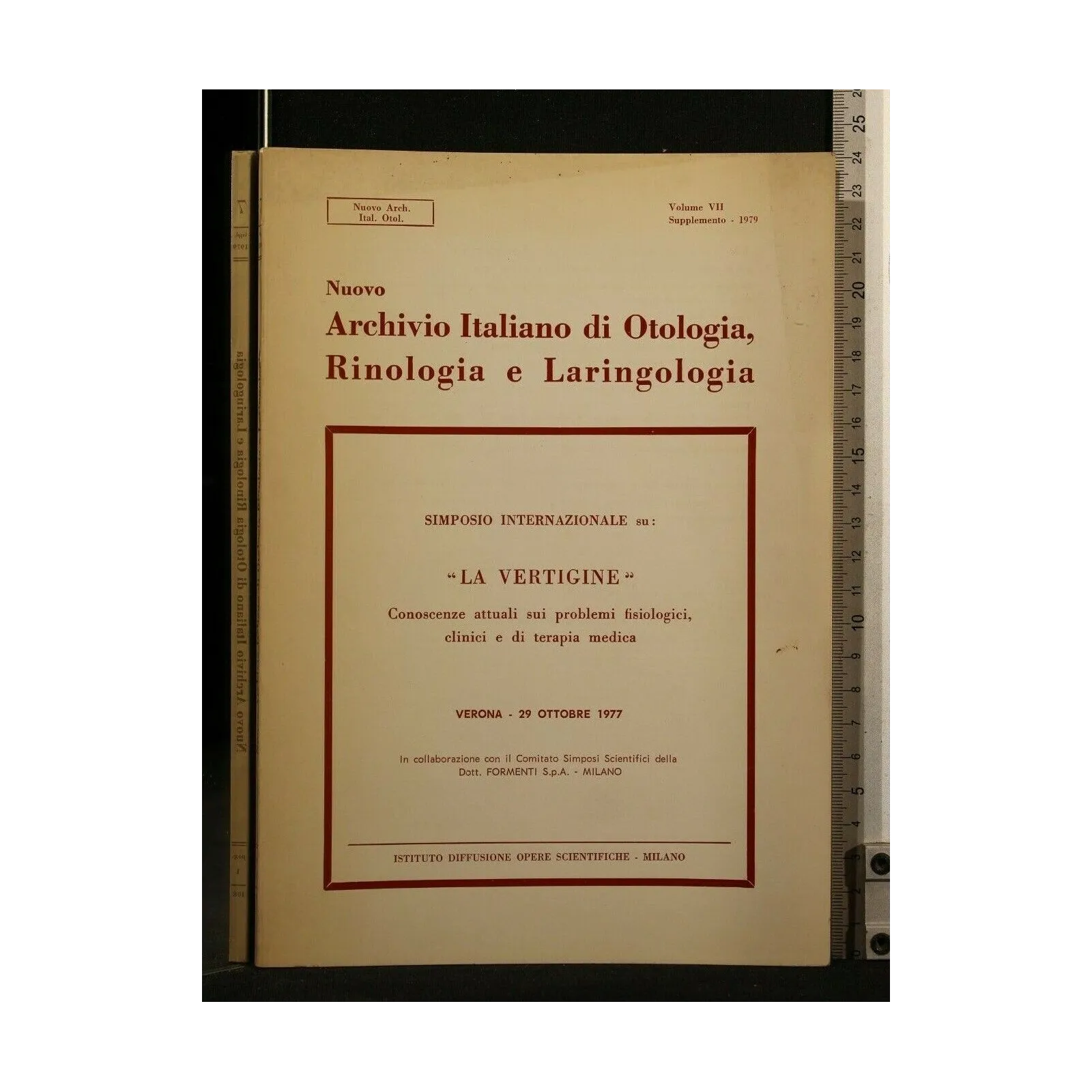 ARCHIVIO ITALIANO DI OTOLOGIA, RINOLOGIA E LARINGOLOGIA LA