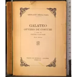 Galateo ovvero de' costumi
