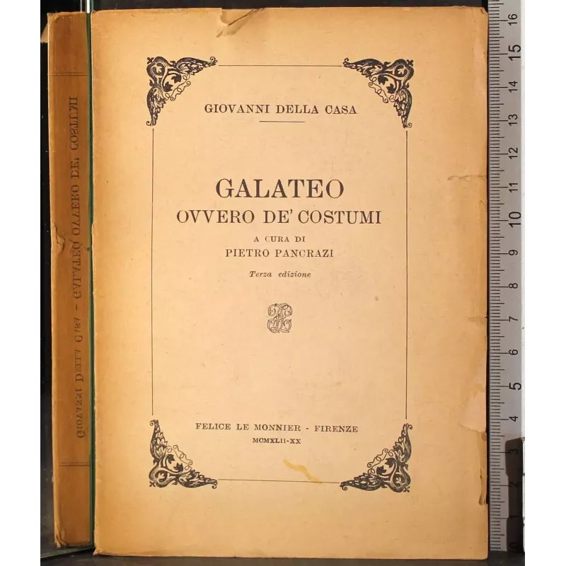 Galateo ovvero de' costumi