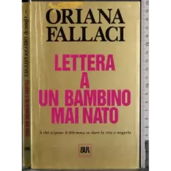 Lettera a un bambino mai nato