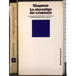 Lo stereotipo del criminale