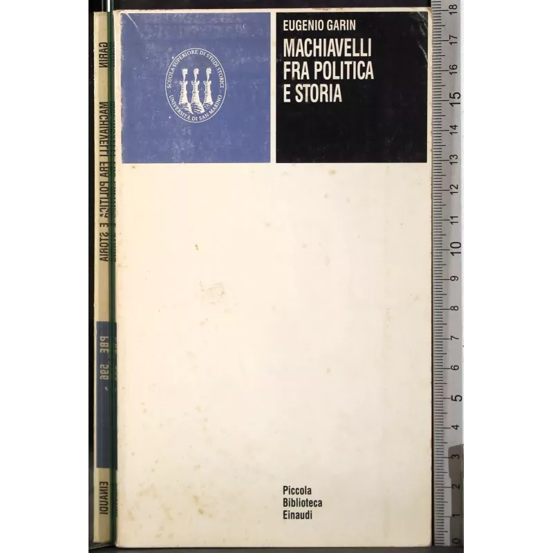 Machiavelli fra politica e storia