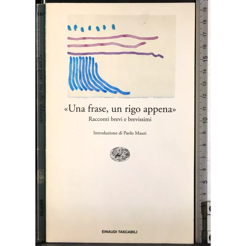 'Una frase, un rigo appena''
