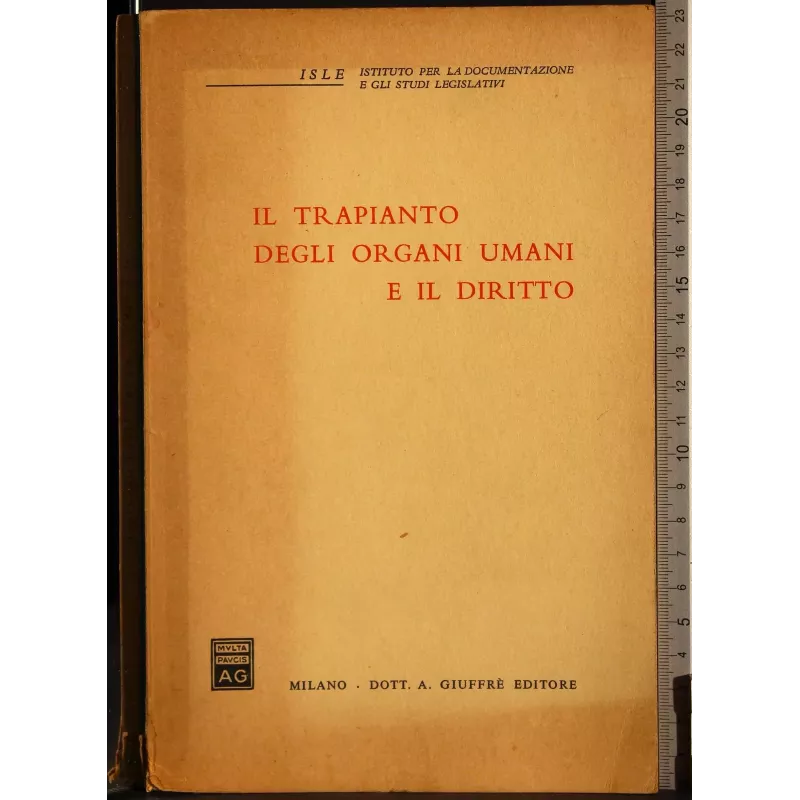 Il trapianto degli organi umani e il diritto