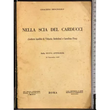 Nella scia del carducci