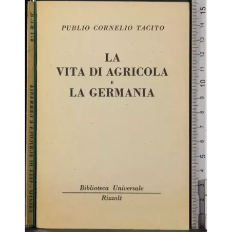 La vita di agricola e la Germania