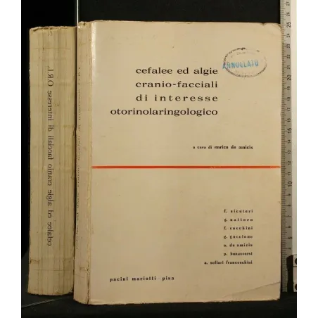 CEFALEE ED ALGUE CRANIO.FACCIALI DI INTERESSE