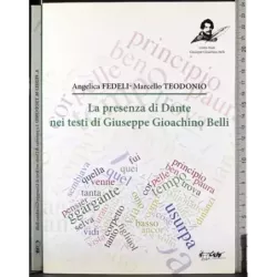 La presenza di Dante nei testi di Giuseppe Gioachino Belli
