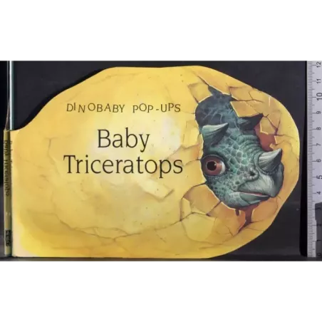 Dinobaby pop-ups. Baby Triceratops