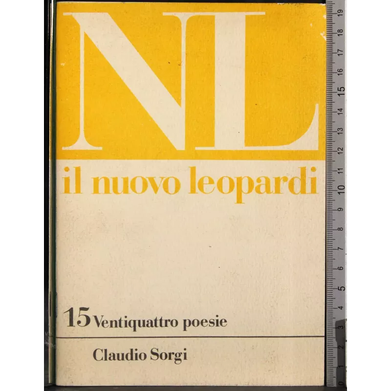 Il nuovo Leopardi 15 Ventiquattro Poesie