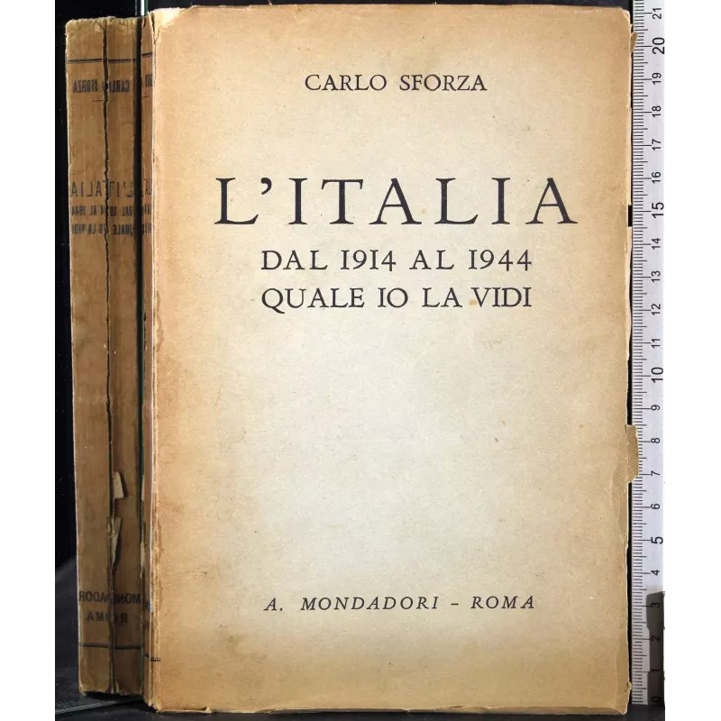 L'Italia dal 1914 al 1944 quale io la vidi