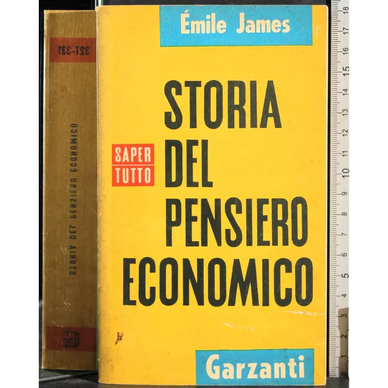 Storia del pensiero economico