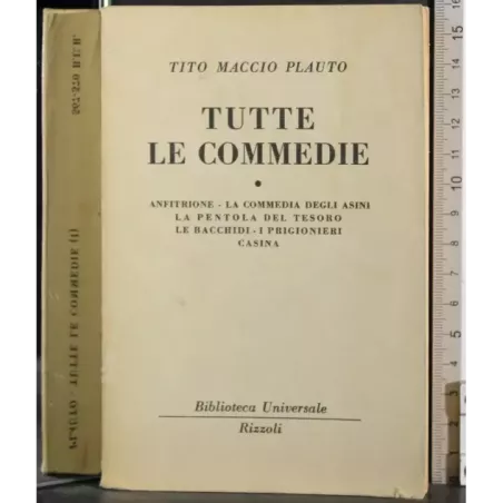 Tutte le commedie 1