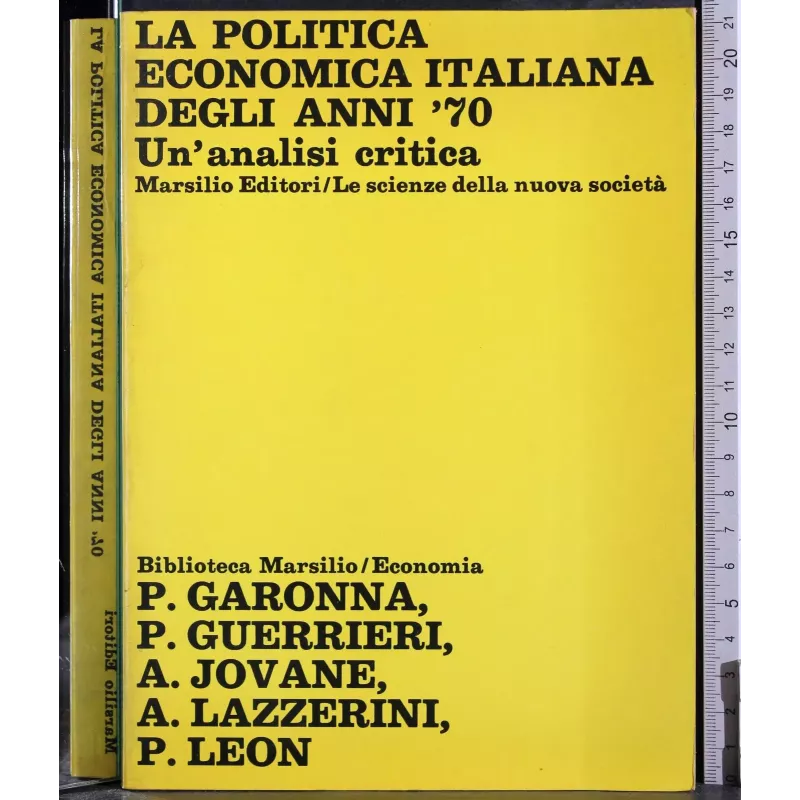 La politica economica italiana degli anni 70