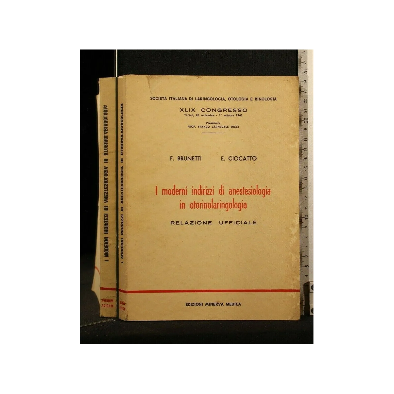 I MODERNI INDIRIZZI DI ANESTESIOLOGIA IN OTORINOLARINGOLOGIA