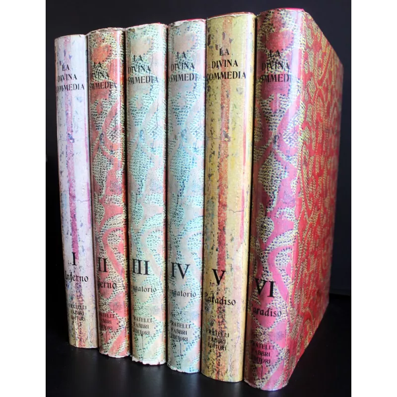 Tutte le opere di Dante. La Divina Commedia 6 Volumi