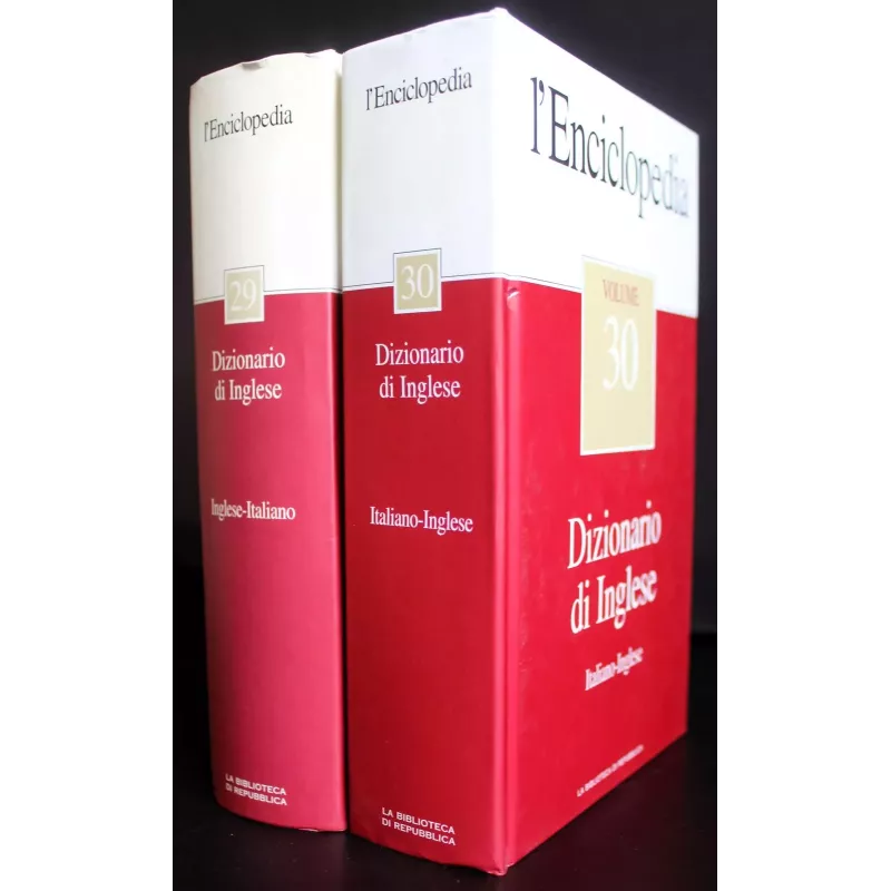 L'Enciclopedia Vol 29-30 Dizionario Inglese
