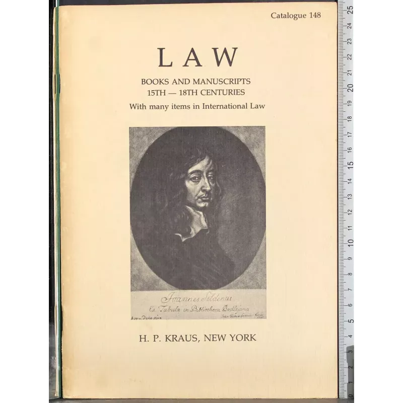 Law. Catalogue 148