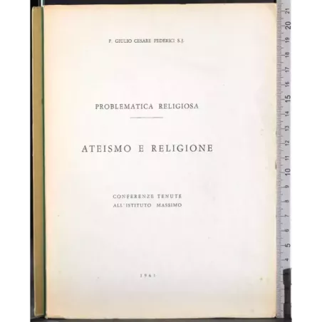 Ateismo e religione
