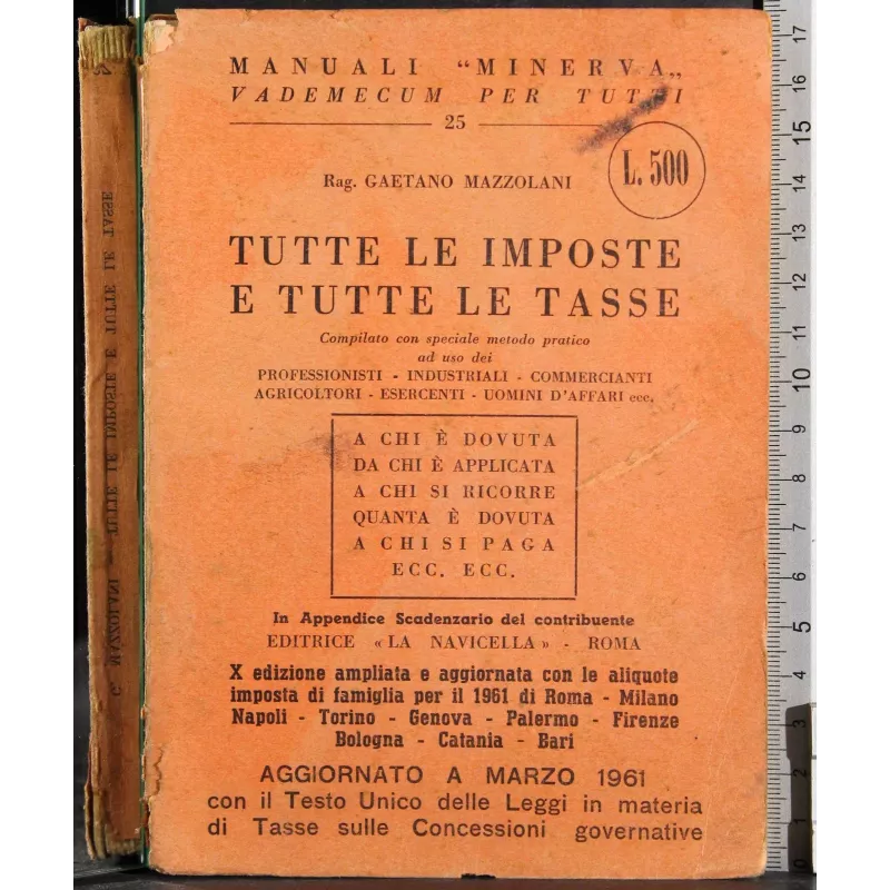 Tutte le imposte e tutte le tasse
