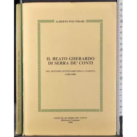 Il beato gherardo di serra de conti