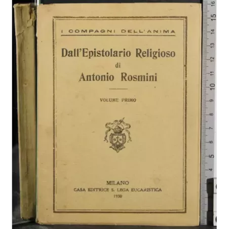 Dell'Epistolario Religioso. Vol 1