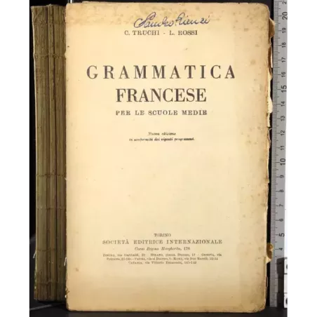 Grammatica francese