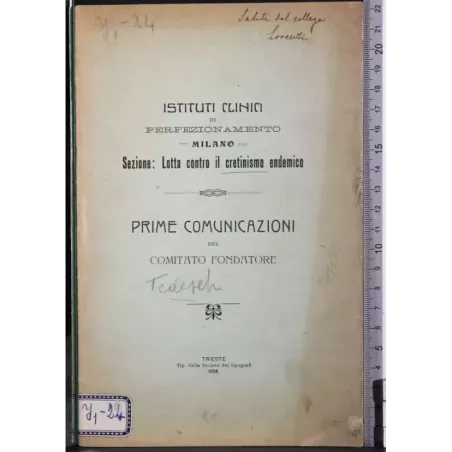 Istituti clinici Sezione Lotta contro cretinismo endemico