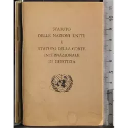 Statuto nazioni unite e della corte internazionale di giustizia