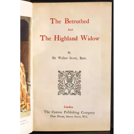 The Betrothed and the highland widow