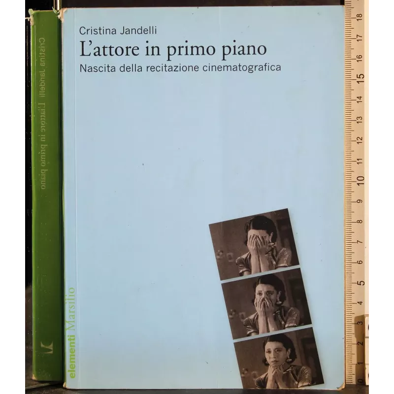 L'attore in primo piano