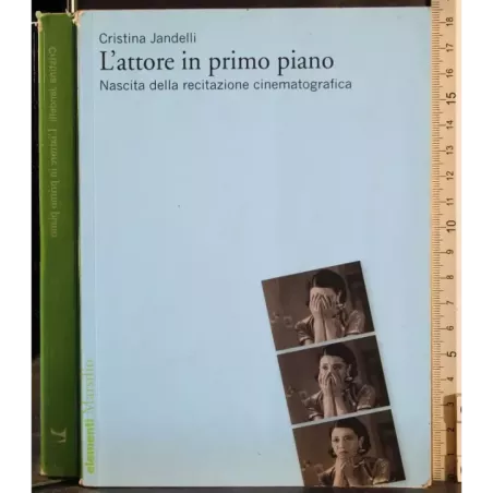 L'attore in primo piano