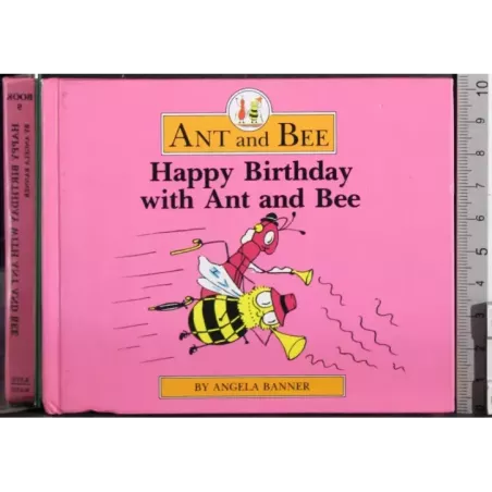 Happy Birthday with ant and Bee