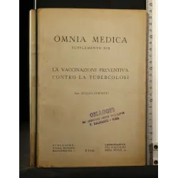 LA VACCINAZIONE PREVENTIVA CONTRO LA TUBERCOLOSI OMNIA MEDICA
