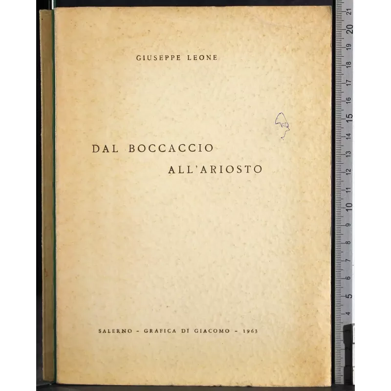 Dal Boccaccio all'ariosto