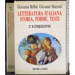 Letteratura italiana 2. Il cinquecento