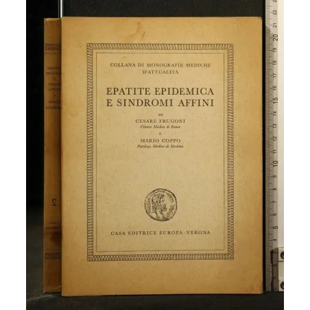 EPATITE EPIDEMICA E SINDROMI AFFINI