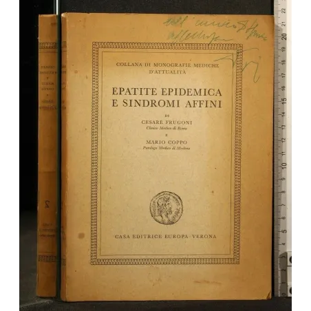 EPATITE EPIDEMICA E SINDROMI AFFINI