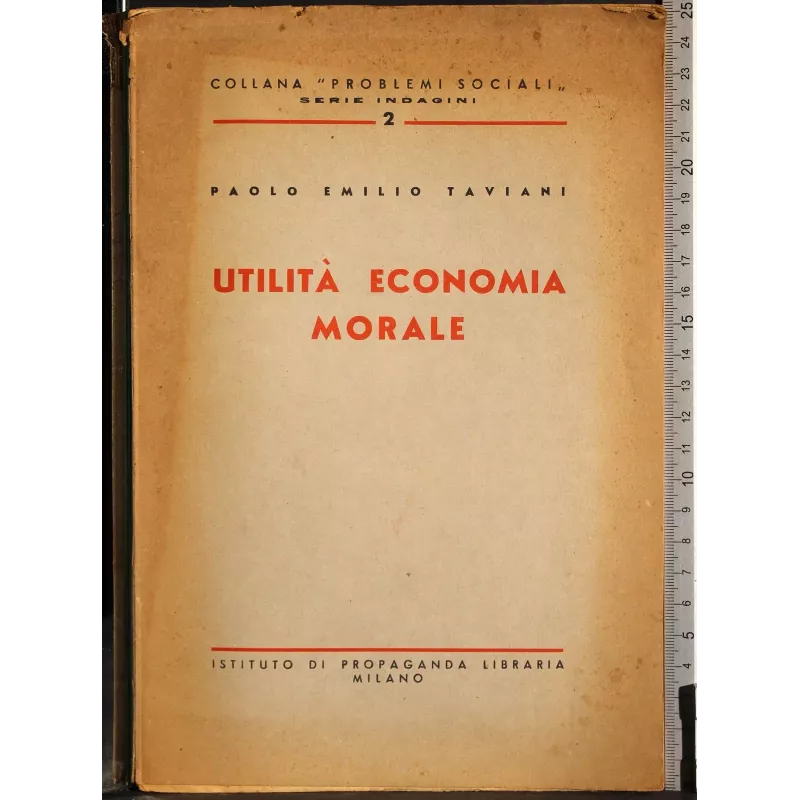 Utilità economia morale