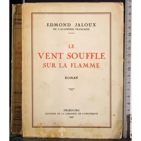 Le vent souffle sur la flamme