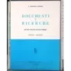Documenti e richerche. Vol 2