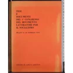 1 Congresso Movimento lavoratori per socialismo